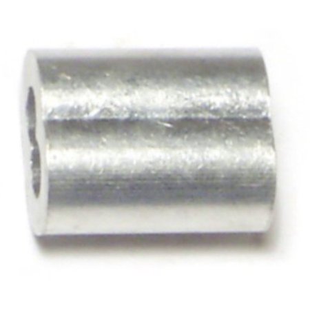 MIDWEST FASTENER 1/8" Aluminum Cable Ferrules 15PK 64263